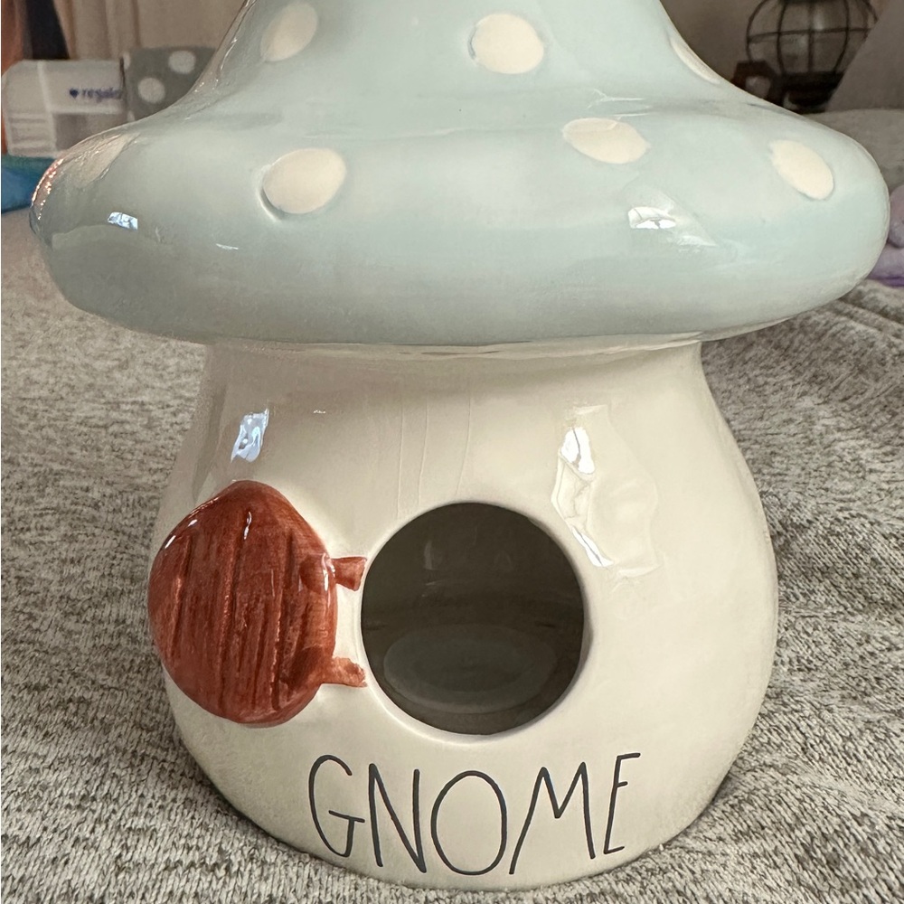 Rae Dunn GNOME Mushroom Birdhouse